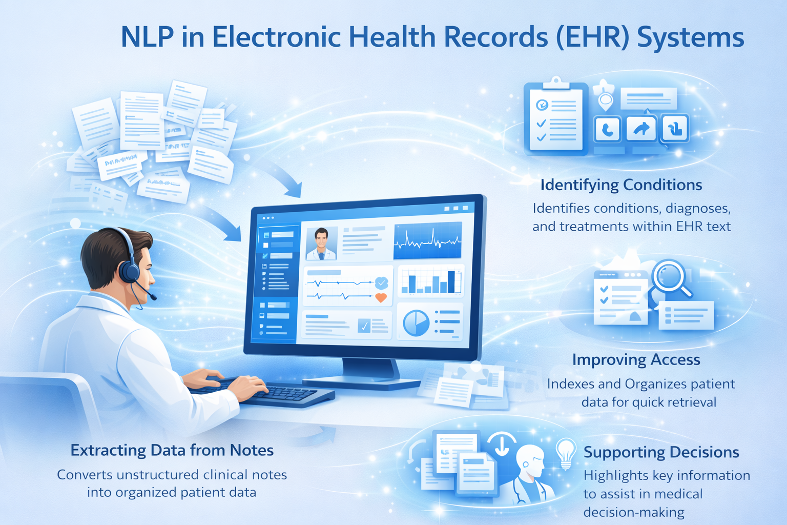 NLP in Electronic Health Records (EHR) Systems